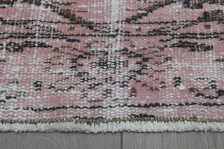 Pink Oushak Oriental Rug - Thumbnail