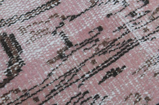 Pink Oushak Oriental Rug - Thumbnail