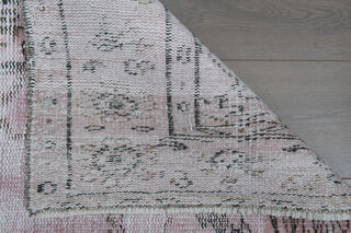 Pink Oushak Oriental Rug - Thumbnail