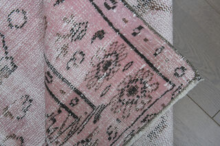 Pink Oushak Oriental Rug - Thumbnail