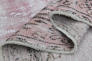 Pink Oushak Oriental Rug - Thumbnail