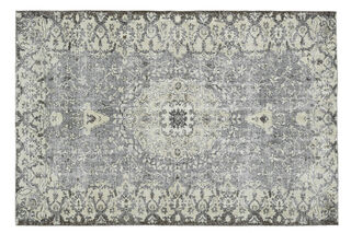 Gray Handmade Oriental Rug - Thumbnail