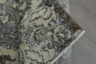 Gray Handmade Oriental Rug - Thumbnail