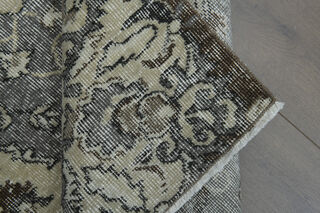Gray Handmade Oriental Anatolian Rug - Thumbnail