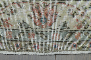 Handmade Red Brown Rug - Thumbnail