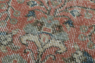 Handmade Red Brown Rug - Thumbnail