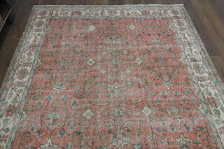 Handmade Red Brown Rug - Thumbnail