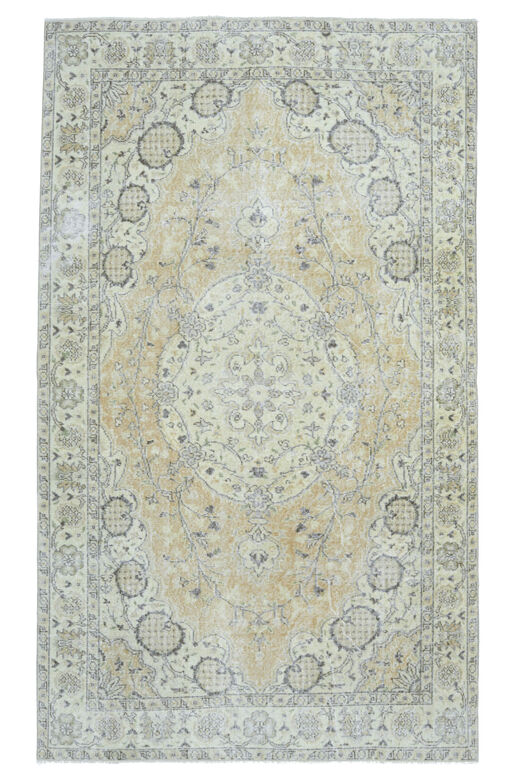Antique Orange Handmade Anatolian Rug