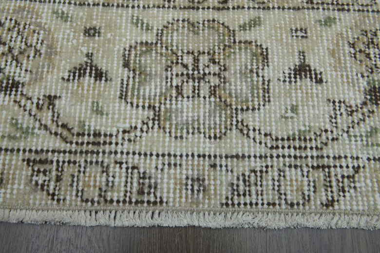 Antique Orange Handmade Anatolian Rug