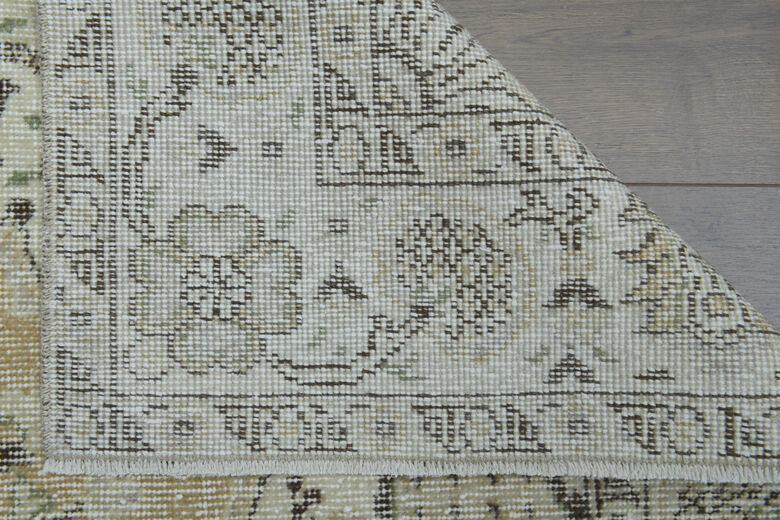Antique Orange Handmade Anatolian Rug