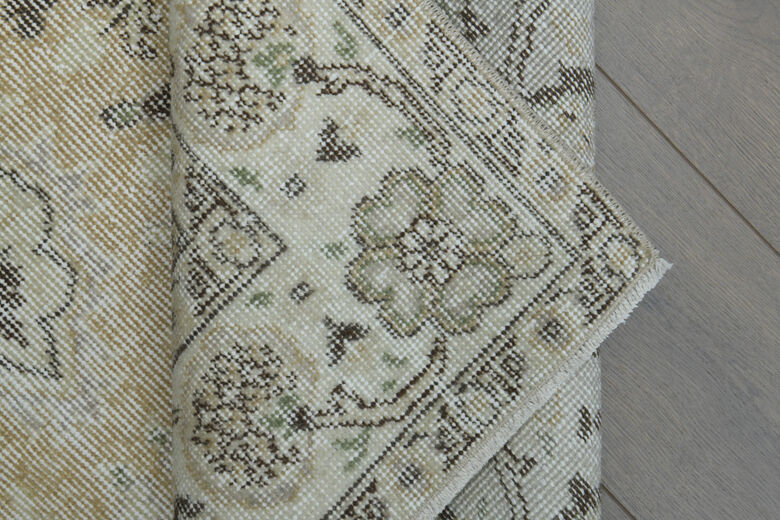 Antique Orange Handmade Anatolian Rug