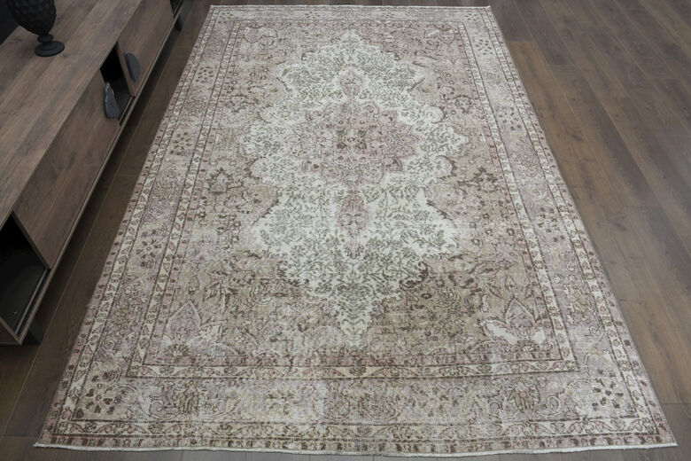 One-of-a-Kind Floral Rug