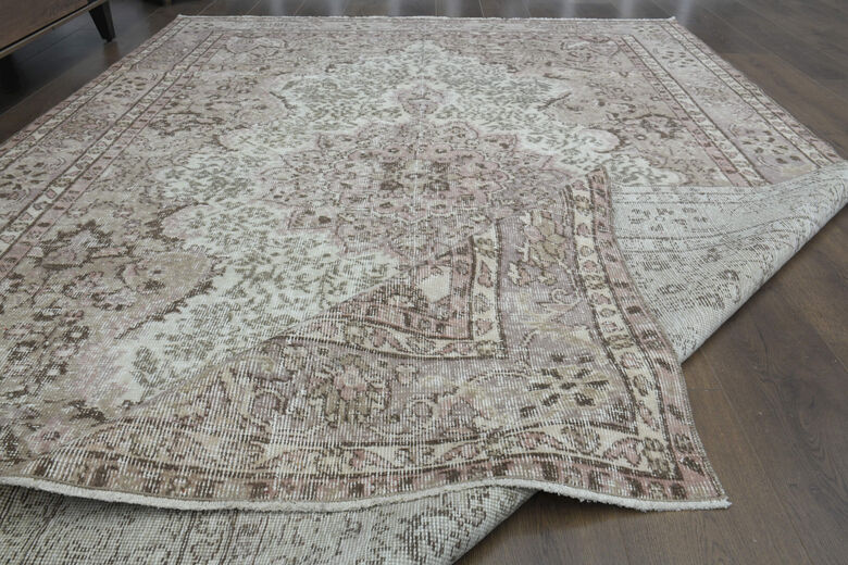 One-of-a-Kind Floral Rug