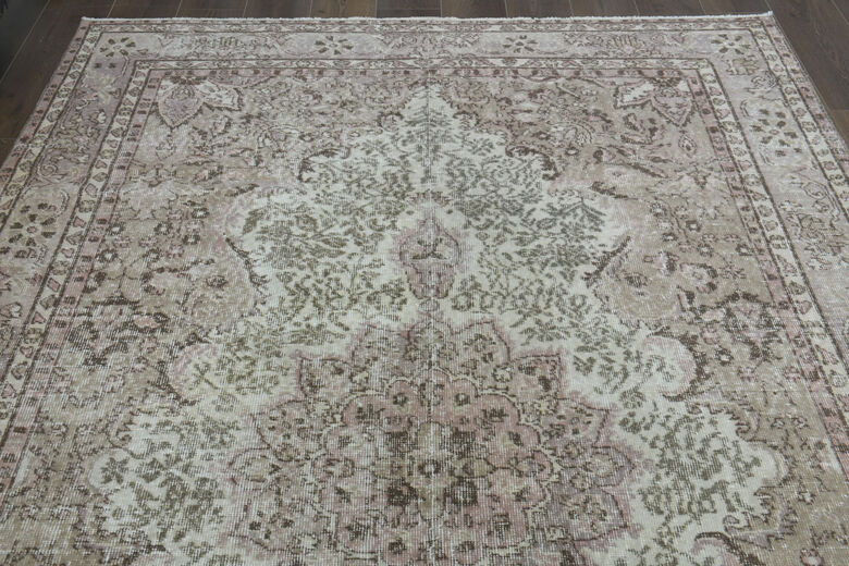 One-of-a-Kind Floral Rug