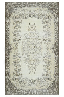 Vİntage Turkish Faded Rug - Thumbnail