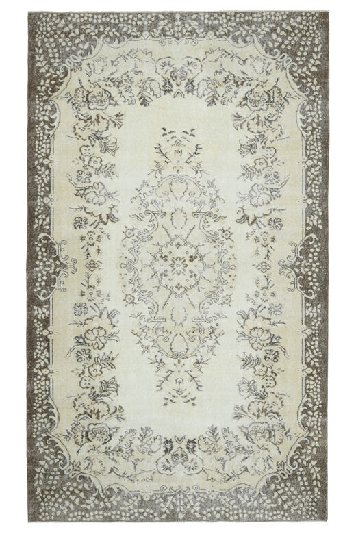 Vintage Turkish Anatolian Faded Rug