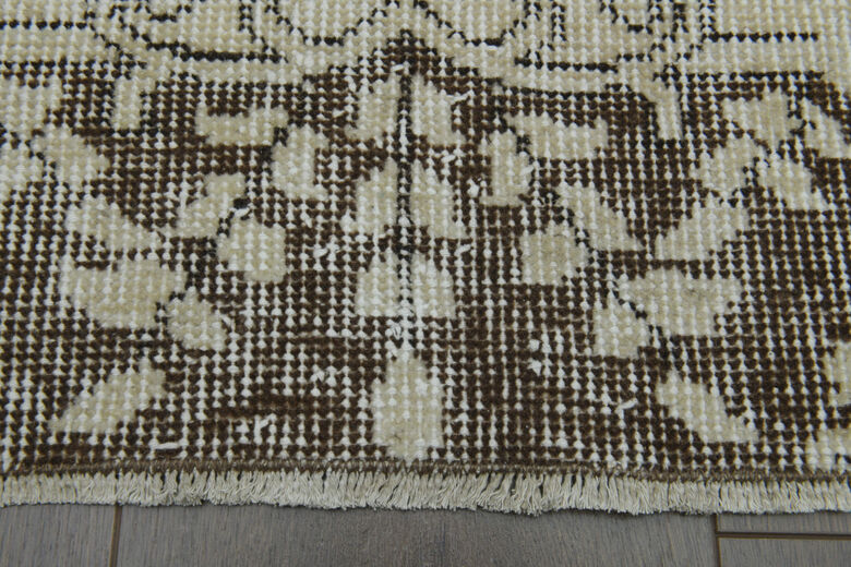 Vintage Turkish Anatolian Faded Rug