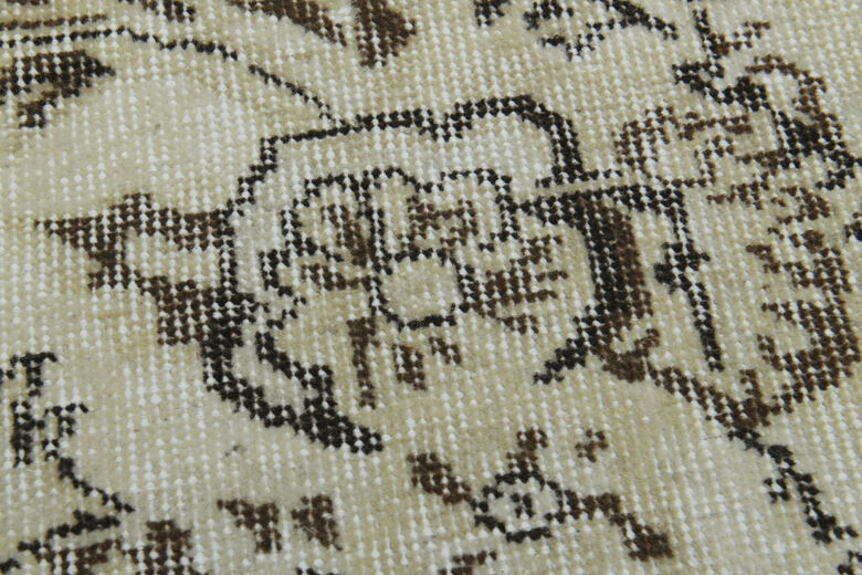 Vintage Turkish Anatolian Faded Rug