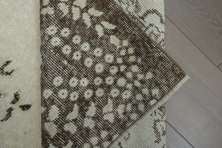 Vintage Turkish Anatolian Faded Rug