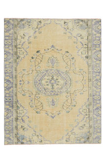 Oushak Orange Vintage Anatolian Rug - Thumbnail