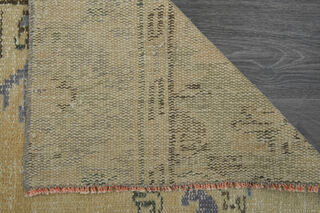 Oushak Orange Vintage Anatolian Rug - Thumbnail