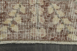 Orange Brown Vintage Rug - Thumbnail