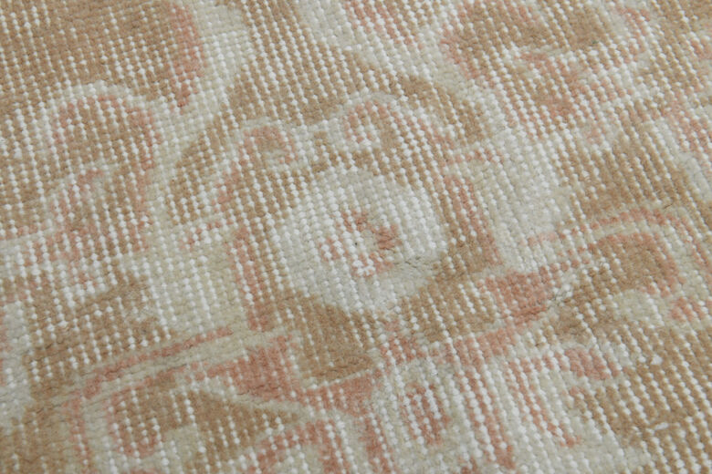 Brown Beige Turkish Anatolian Rug