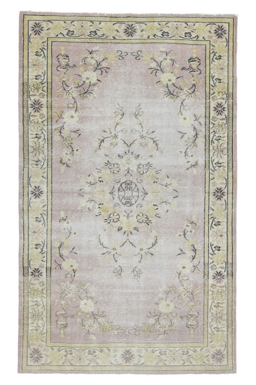 Turkish Oushak Purple Rug