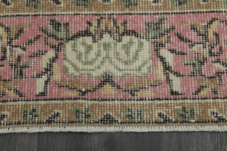 Pink Faded Handmade Anatolian Rug - Thumbnail