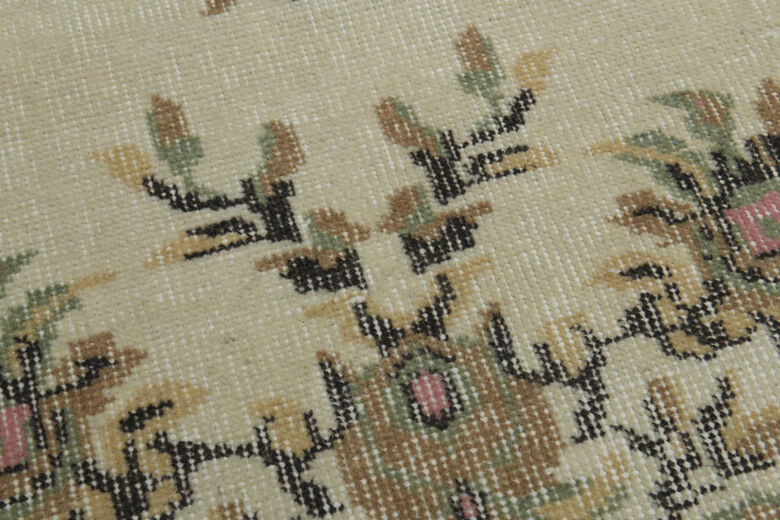 Pink Faded Handmade Anatolian Rug