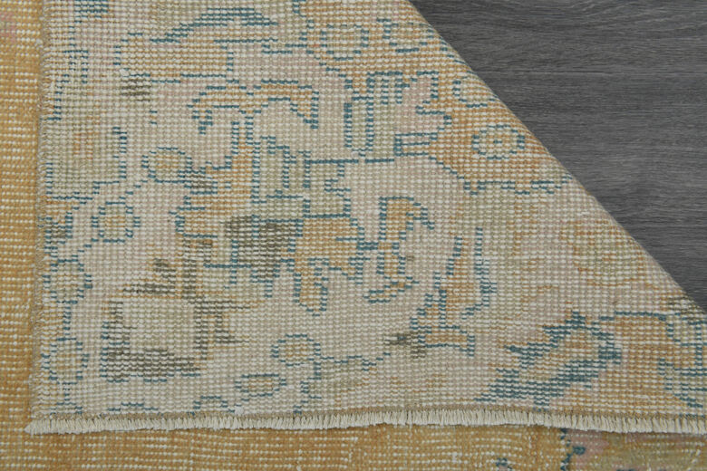 Handmade Vintage Large Area Rug