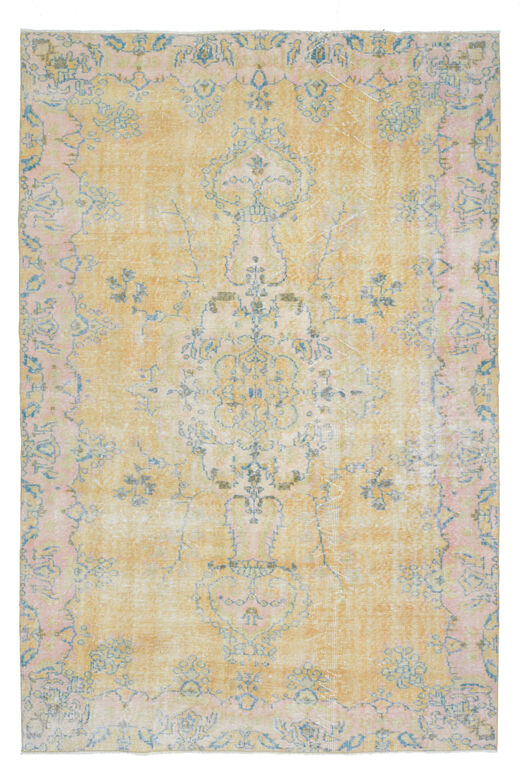 Handmade Vintage Anatolian Area Rug