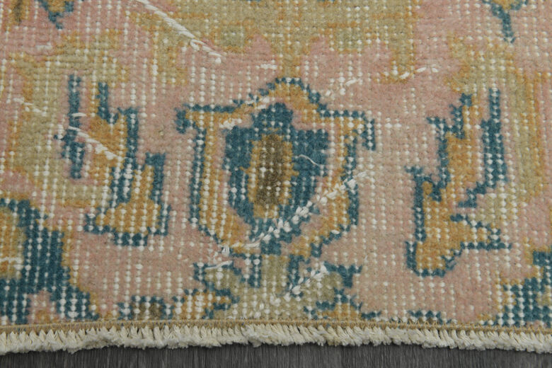 Handmade Vintage Anatolian Area Rug