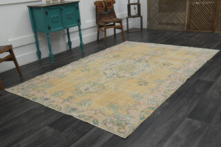 Handmade Vintage Anatolian Area Rug - Thumbnail