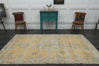 Handmade Vintage Anatolian Area Rug - Thumbnail