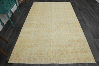 Floral Vintage Large Area Rug - Thumbnail