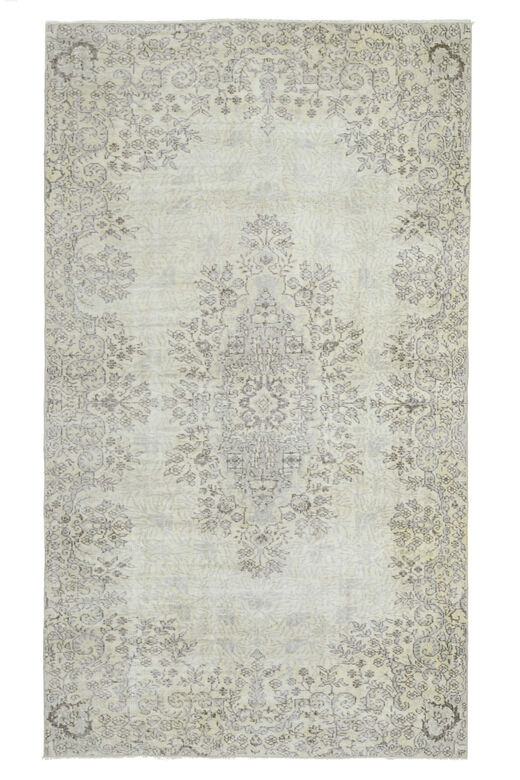 Beige Brown Handmade Rug