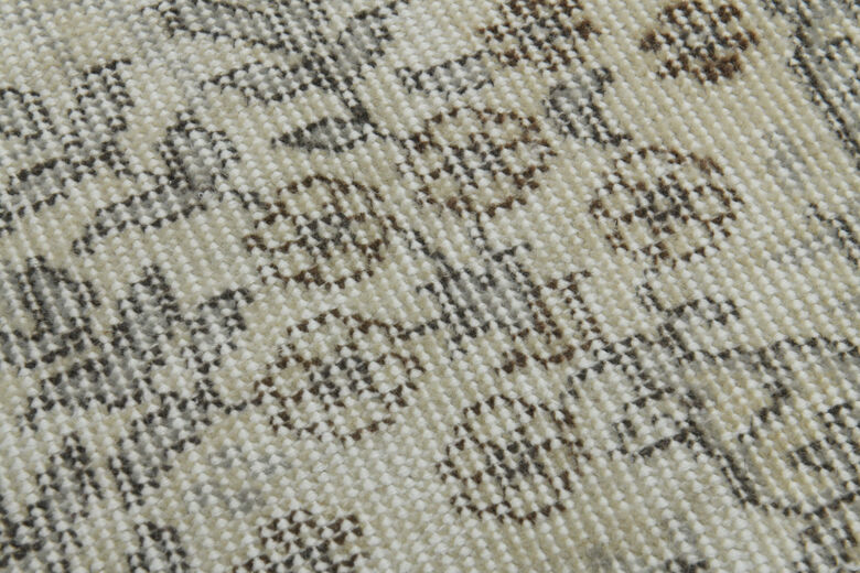 Beige Brown Handmade Anatolian Rug