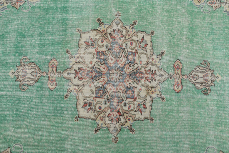 Multicolor Handmade Vintage Anatolian Rug