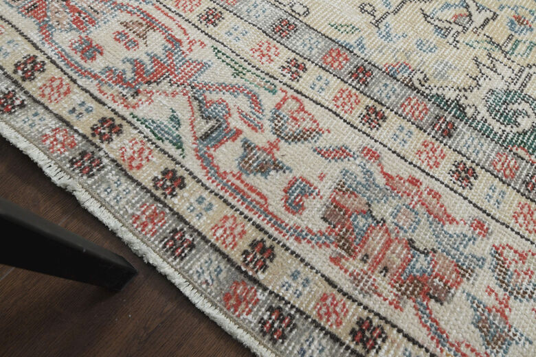 Multicolor Handmade Vintage Anatolian Rug