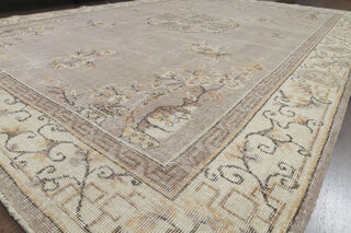 Handmade Vintage Foliate Area Rug - Thumbnail