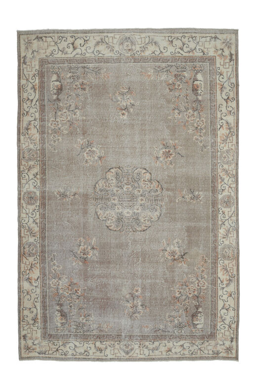 Handmade Vintage Anatolian Area Rug