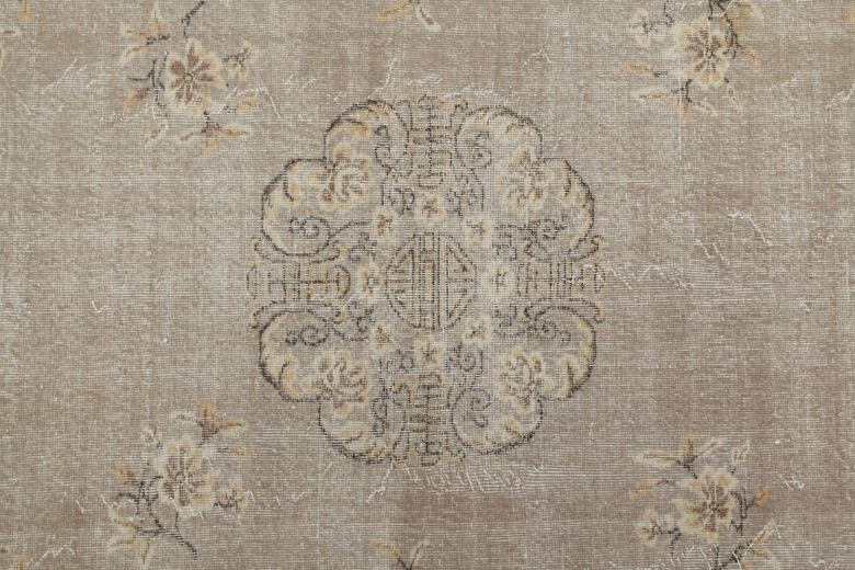 Handmade Vintage Anatolian Area Rug