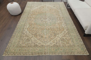 Beige Hand-Knotted Rugs - Thumbnail