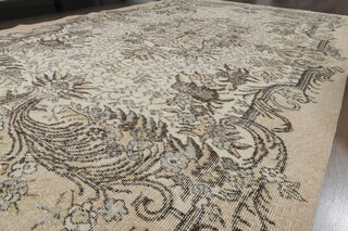 Vintage Floral Area Anatolian Rug - Thumbnail