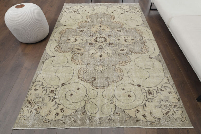 Floral Handmade Area Anatolian Rug