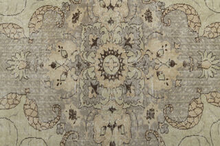 Floral Handmade Area Anatolian Rug - Thumbnail