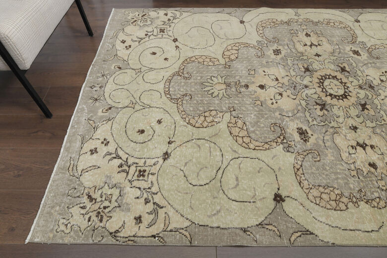 Floral Handmade Area Anatolian Rug