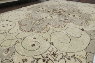 Floral Handmade Area Anatolian Rug - Thumbnail