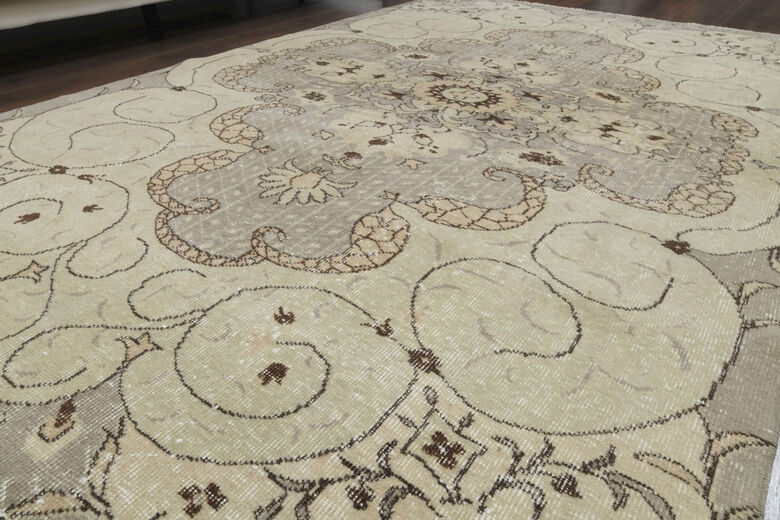 Floral Handmade Area Anatolian Rug